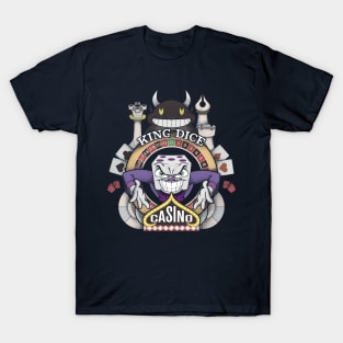 Cuphead King Dice Casino T-Shirt